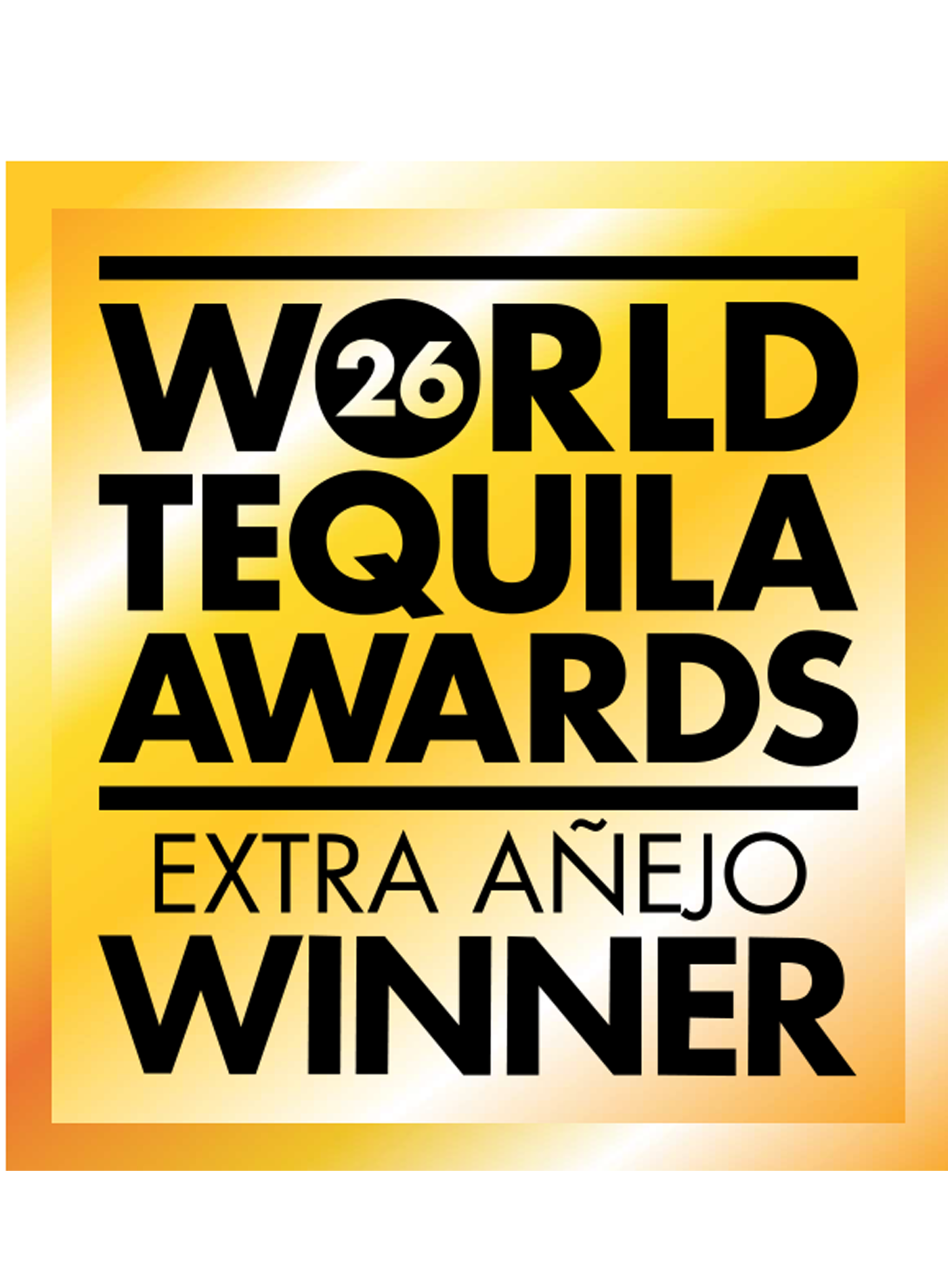 World Tequila Awards 26 Gold Winner